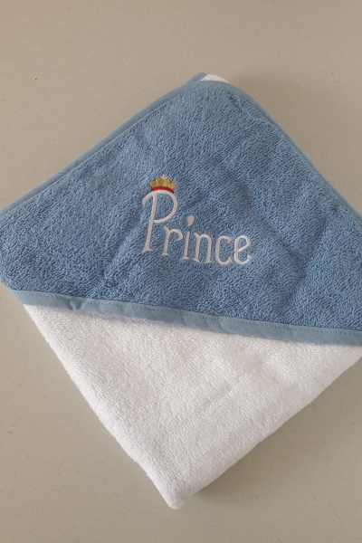 Kapuzenbadetuch PRINCE/PRINCESS